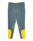F. Words 'Filly' Suede Knee Patch Breech in Sky Blue