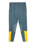 F. Words 'Filly' Suede Knee Patch Breech in Sky Blue