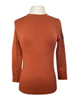 Victoria Rose Original 'Performance' Top in Rust