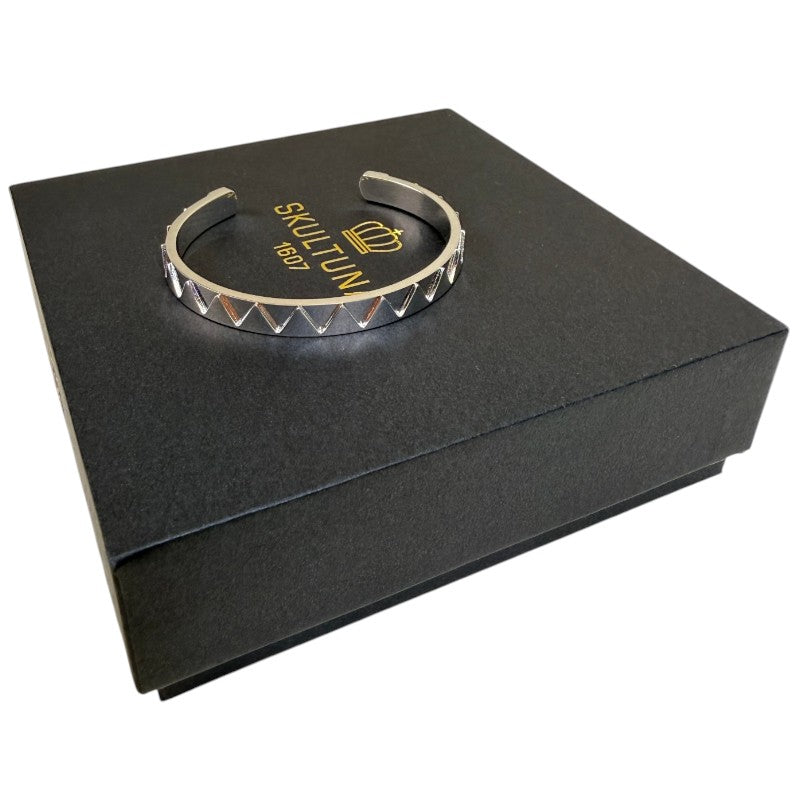 GTG x Skultuna Silver Plated Cuff