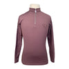 Aztec Diamond 'Young Riders' Baselayer in Plum