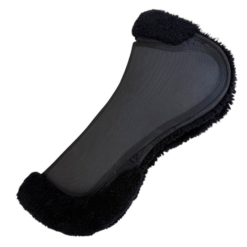 Thinline 'Trifecta' Full Sheepskin Half Pad in Black
