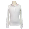 RJ Classics 'Rebecca Jr' Show Shirt in White/Owls - Children's Large