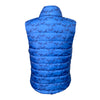 Kerrits Quilted Vest in Blue Jumping Horses