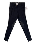 F. Words 'Frontier' Knee Patch Breech in Black