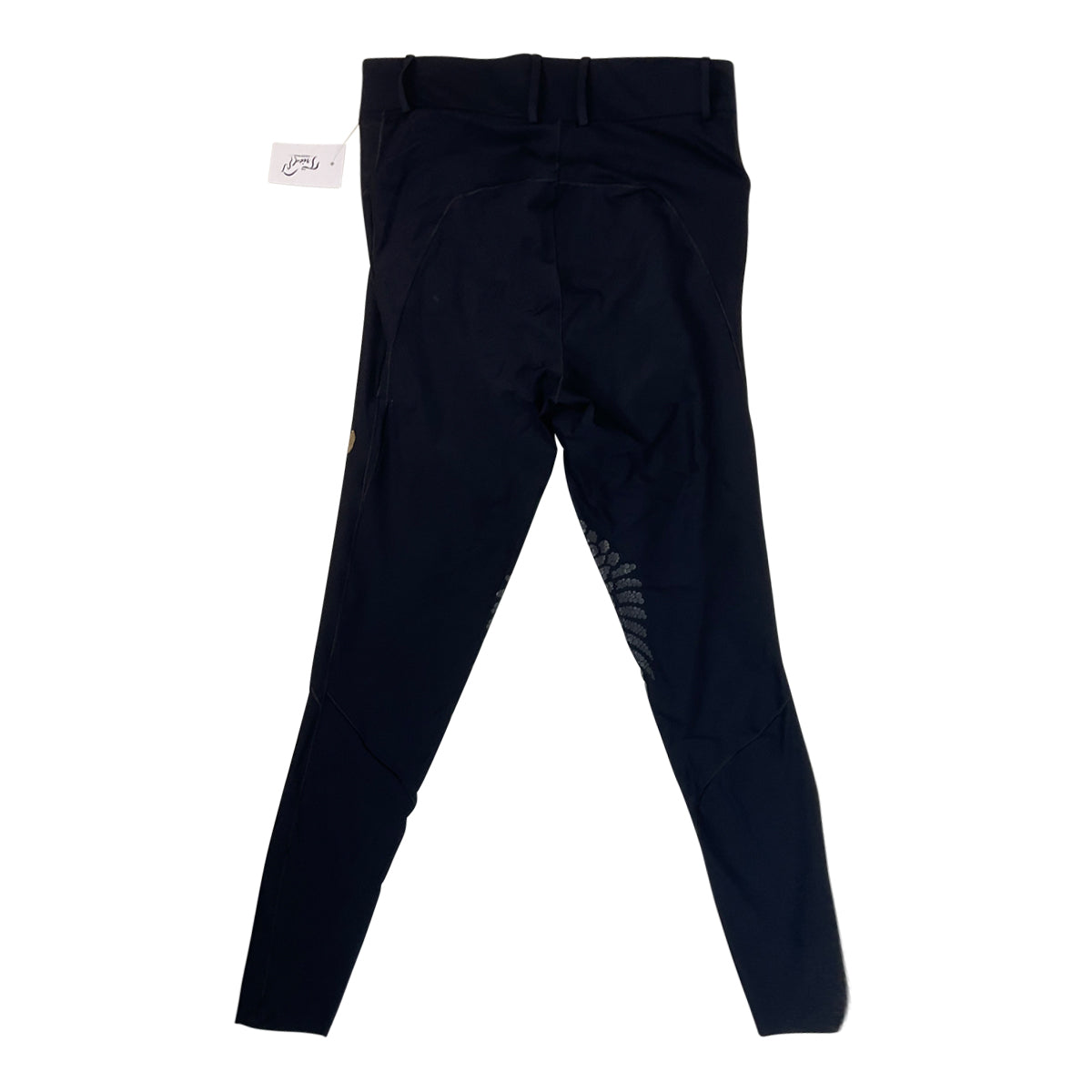 F. Words 'Frontier' Knee Patch Breech in Black
