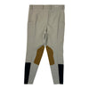 F. Words 'Filly' Leather Knee Patch Breech in Fawn