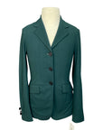 RJ Classics Xtreme Collection Orange Label Show Jacket in Green Herringbone - Children's 14R
