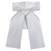 Ovation Dry-Tex Pre Tied Stock Tie in White 