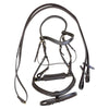 Bridleberry Leather Tack Anatomic Bridle in Brown