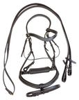 Bridleberry Leather Tack Anatomic Bridle in Brown