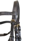 Bridleberry Leather Tack Anatomic Bridle in Brown