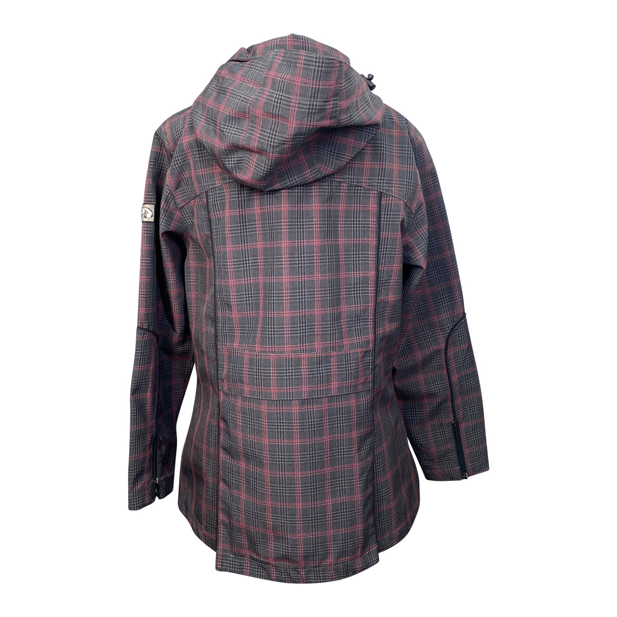 Kerrits Rain Jacket in Red/Grey Plaid 