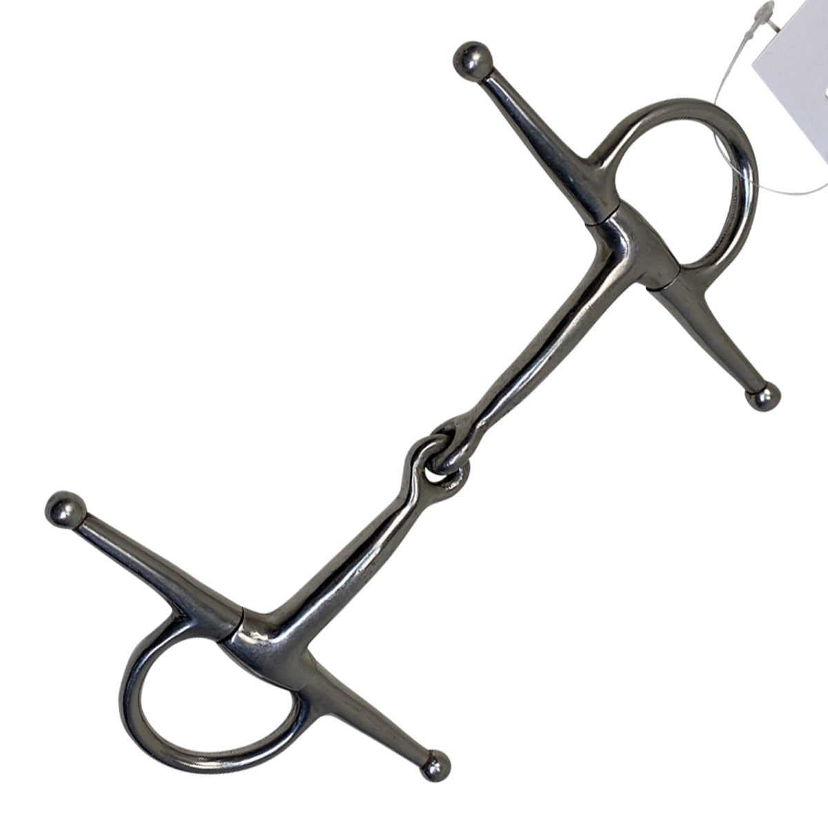 Eldonian Full Cheek Single Joint Snaffle Bit in Stainless Steel - 5"