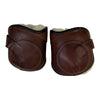 CWD Velcro Sheepskin Leather Ankle Boots in Brown