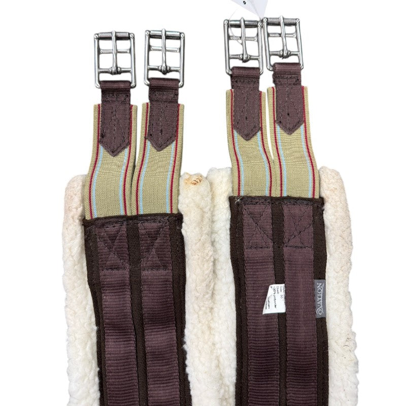 Ovation Dry-Tex Equilizer Girth in Brown/White