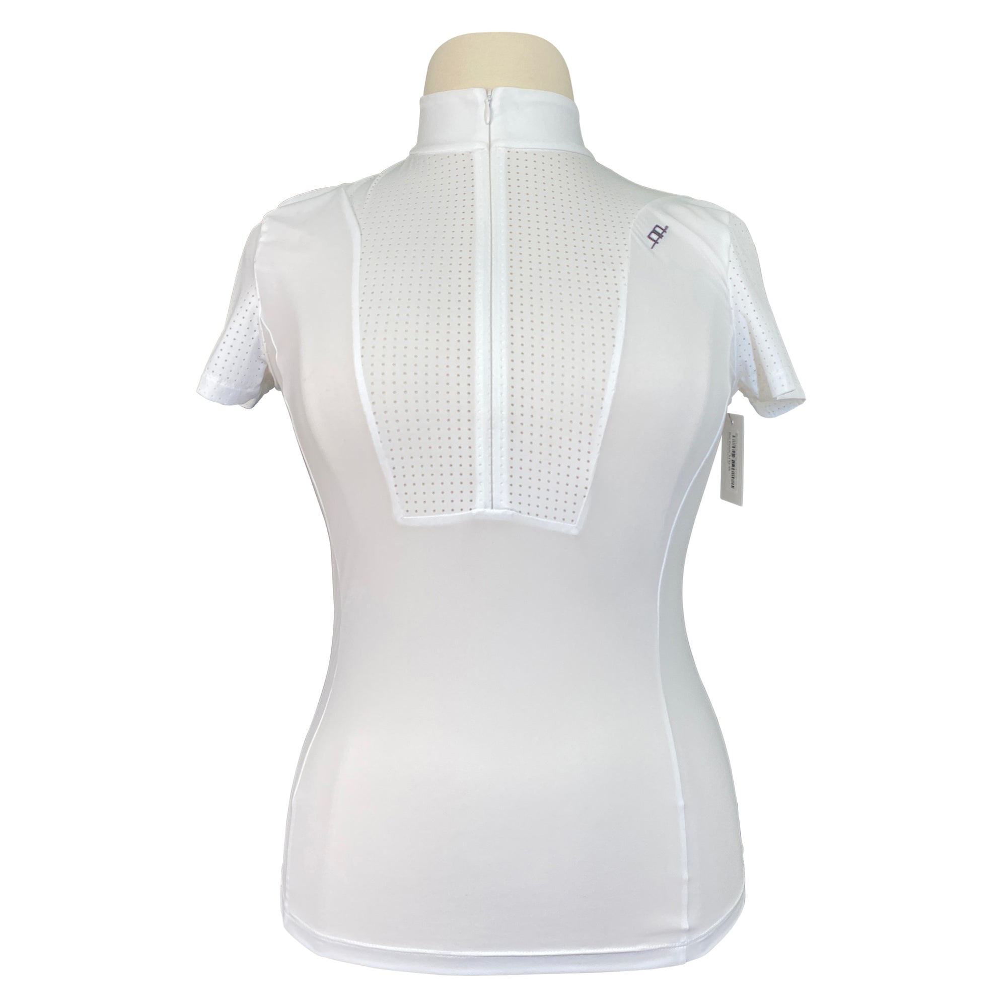 AA Platinum &#39;Olivia&#39; Competition Shirt in White/Eggshell 