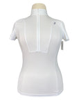 AA Platinum 'Olivia' Competition Shirt in White/Eggshell 