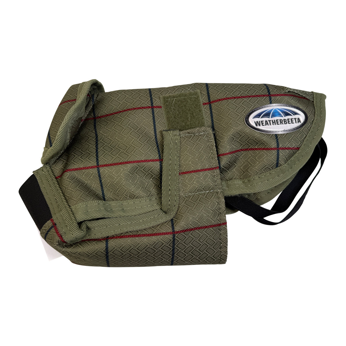 Weatherbeeta Deluxe Dog Coat in Green Plaid 