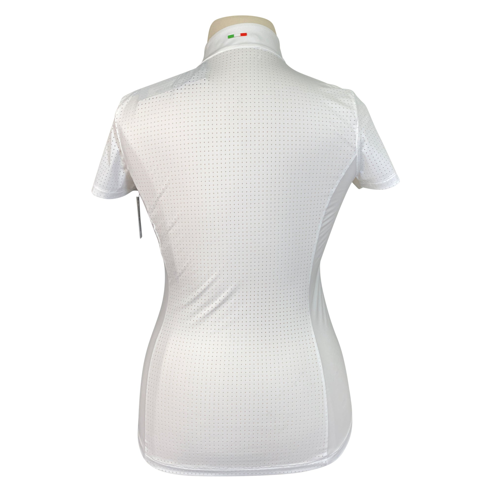 AA Platinum &#39;Olivia&#39; Competition Shirt in White/Eggshell 