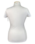 AA Platinum 'Olivia' Competition Shirt in White/Eggshell 
