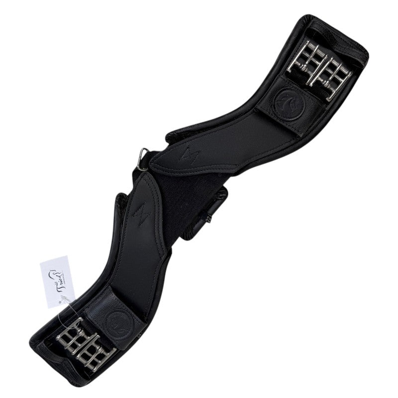 Total Saddle Fit StretchTec Shoulder Relief Monoflap Girth in Black 