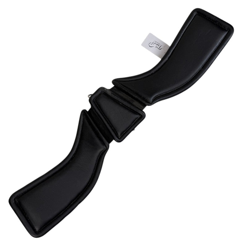 Total Saddle Fit 'StretchTec' Shoulder Relief Dressage Girth in Black