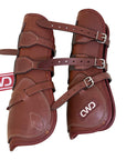 CWD Buckle Leather Tendon Boots in Brown