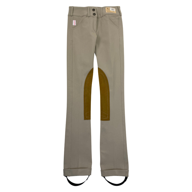 Front of Tailored Sportsman Kids 'Trophy Hunter' Jods in Tan