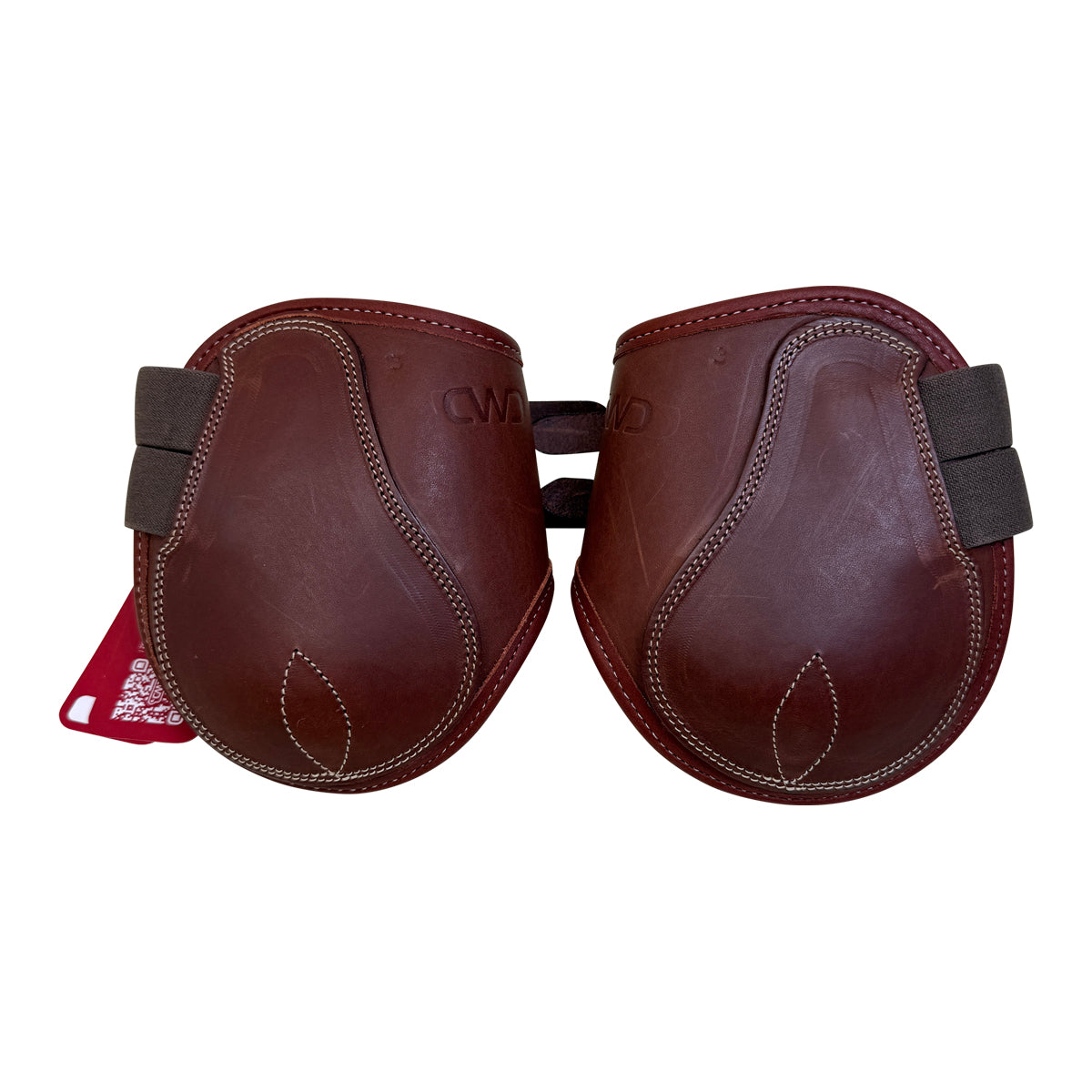CWD Equitation Buckle Open Hind Boots w/Calfskin Lining in Brown
