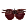 CWD Equitation Buckle Open Hind Boots w/Calfskin Lining in Brown