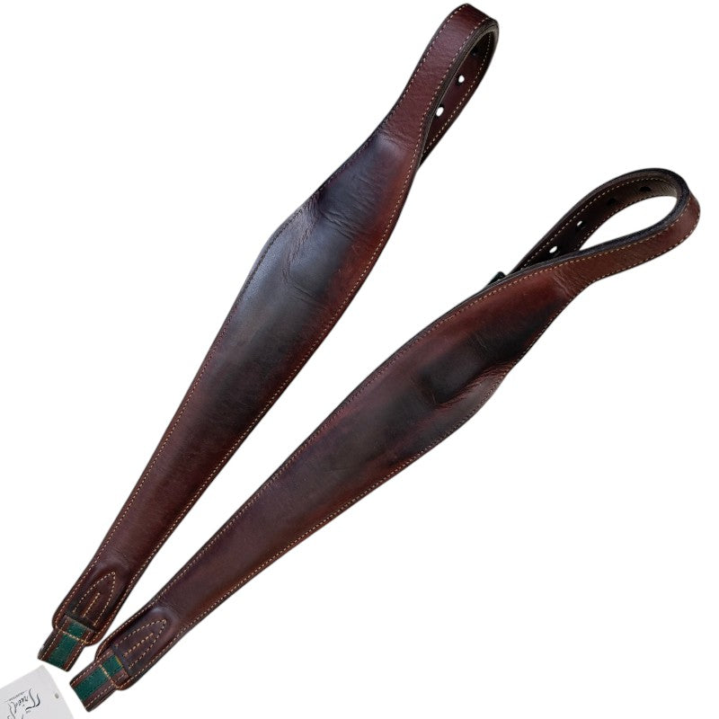 Devoucoux Comfort Stirrup Leathers in Brown