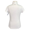 For Horses 'Molly' Competition Shirt in White - Children's 10