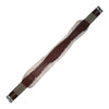M. Toulouse Removable Sheepskin Shaped Girth in Brown
