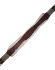 M. Toulouse Removable Sheepskin Shaped Girth in Brown
