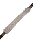 M. Toulouse Removable Sheepskin Shaped Girth in Brown