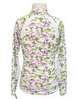 Ariat 'Sunstopper 2.0' Zip Baselayer in Spring Hunt - Children's Medium