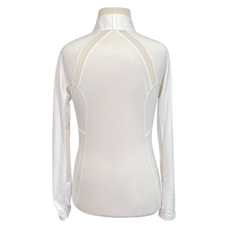Ariat 'Sunstopper 2.0' Show Shirt in White - Children's Large