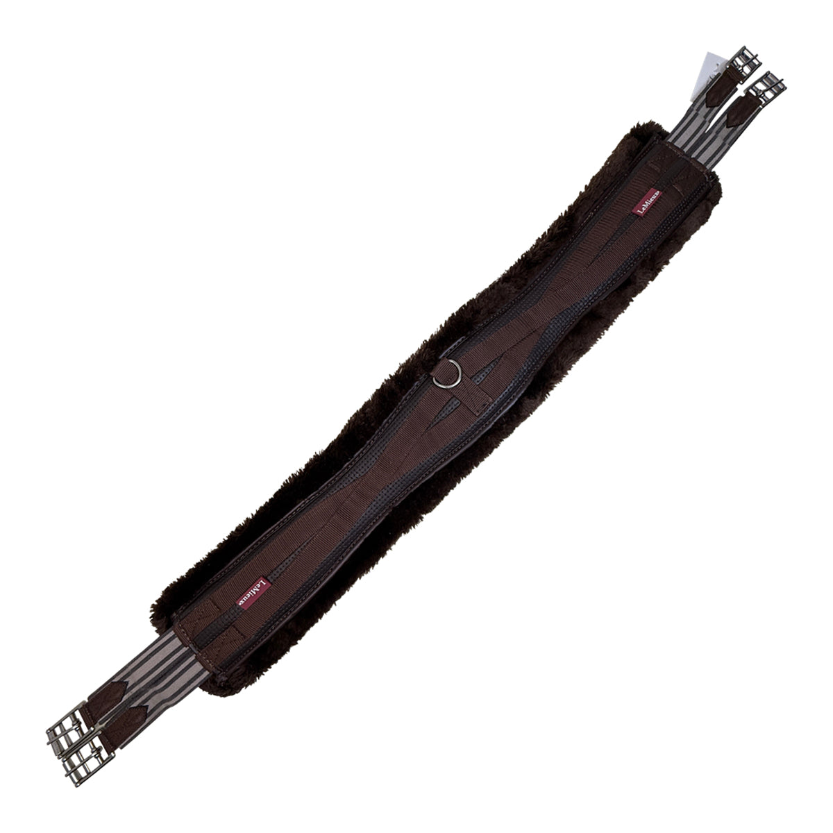 LeMieux Fleece Lined Anatomic Girth in Brown