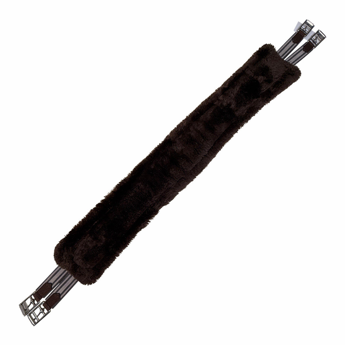 LeMieux Fleece Lined Anatomic Girth in Brown