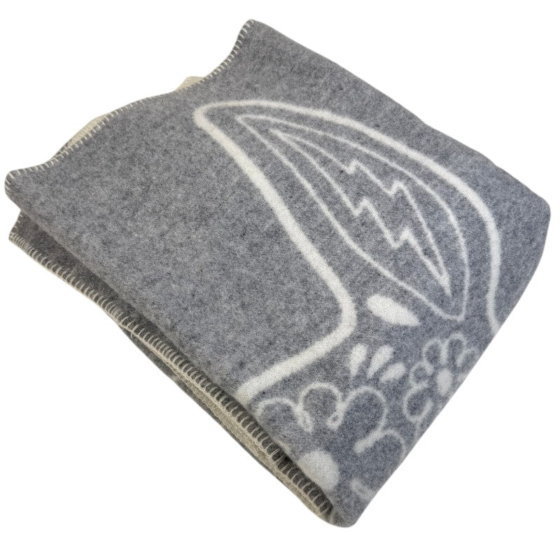 Get The Gallop 'Horse Lovers Unite' Wool Blanket in Grey 