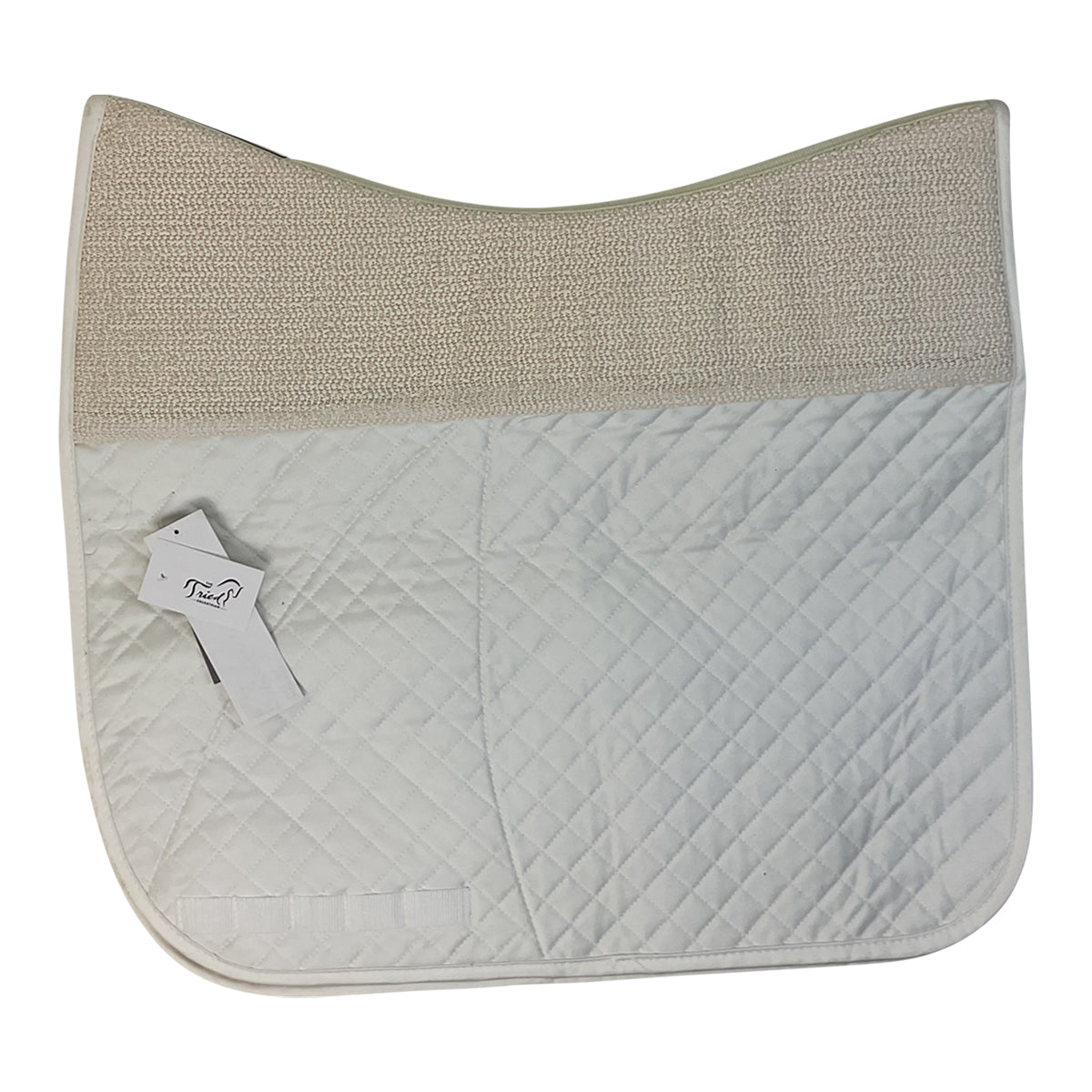 Success Equestrian Deluxe Dressage Pad  in White