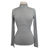 Solid Citizen 'Katie' Zip Shirt in Grey - Women's Medium