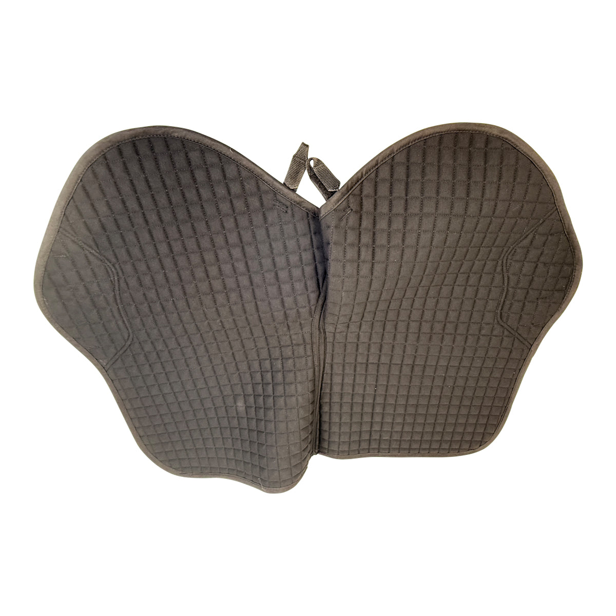 LeMieux Close Contact Suede Jump Square Pad in Black