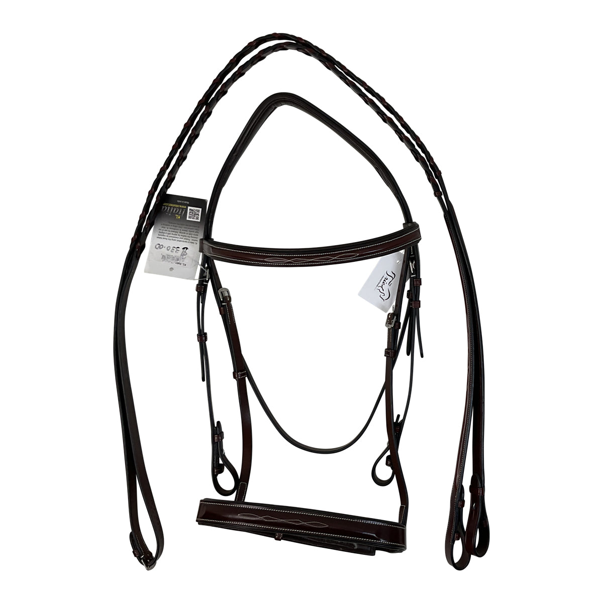 KL Select Italia 'Tuscany' Hunter Bridle in Havana