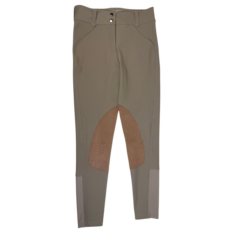 Free Ride Equestrian 'Pro' Knee Patch Breech in Tan