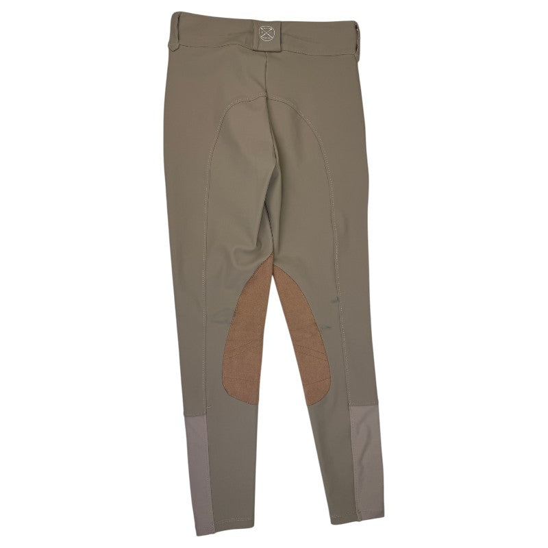 Free Ride Equestrian 'Pro' Knee Patch Breech in Tan