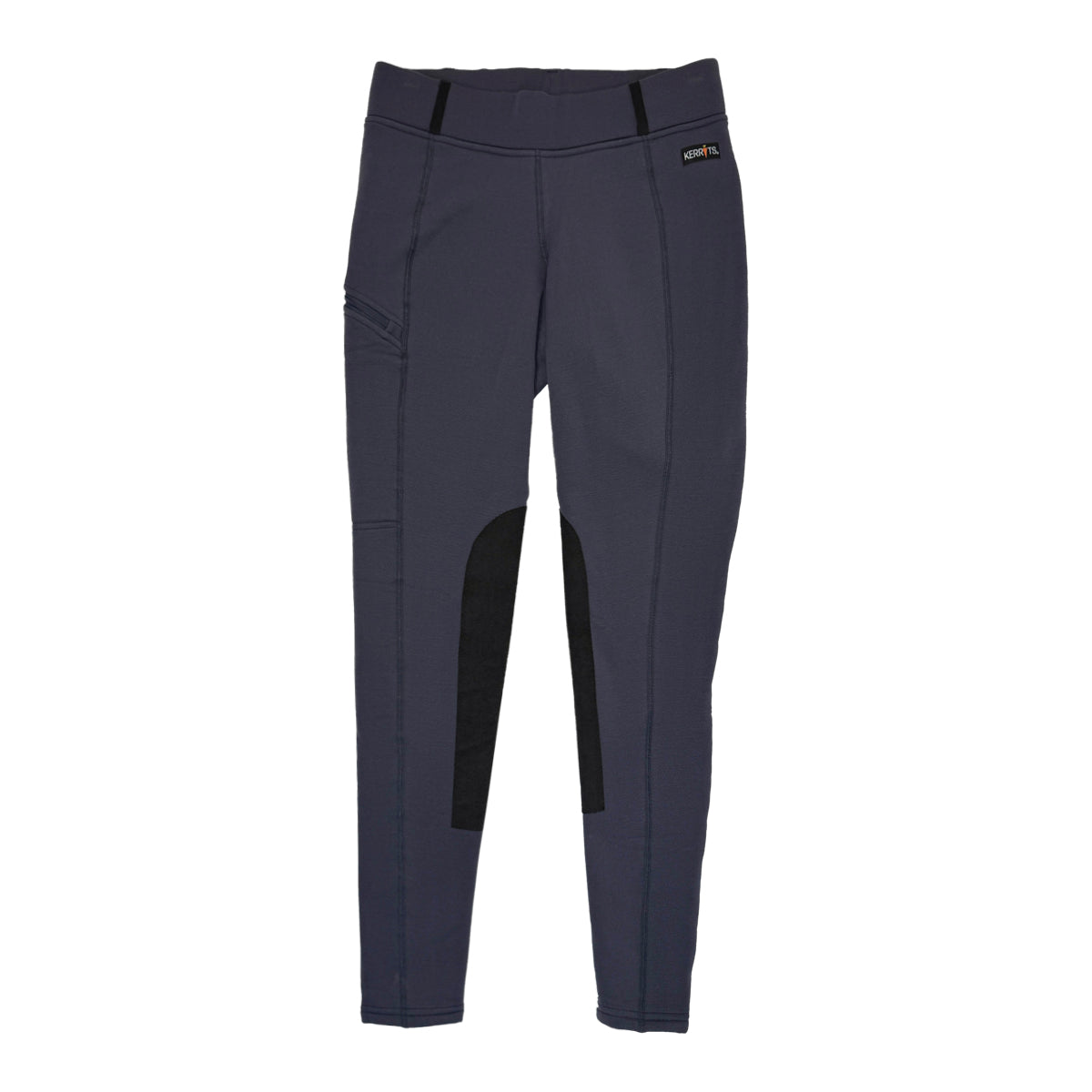 Kerrits &#39;Power Stretch&#39; Knee Patch Pocket Tights in Ebony