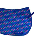 Lettia Baby Pad in Blue/Pink and Green Horses