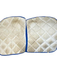 Lettia Baby Pad in Blue/Pink and Green Horses